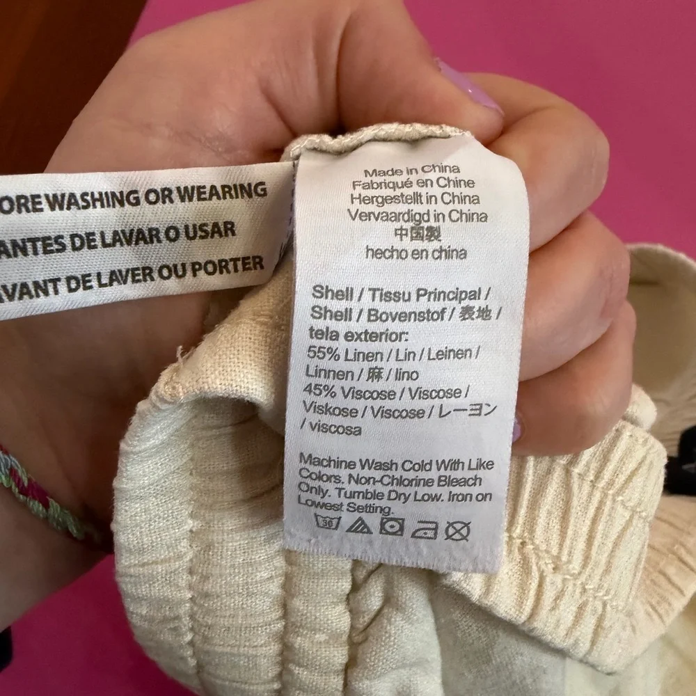 J. Crew Linen Drawstring Shorts - Picture 5 of 5